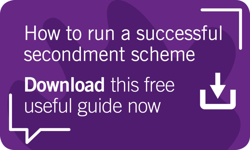 Button to download secondment guide